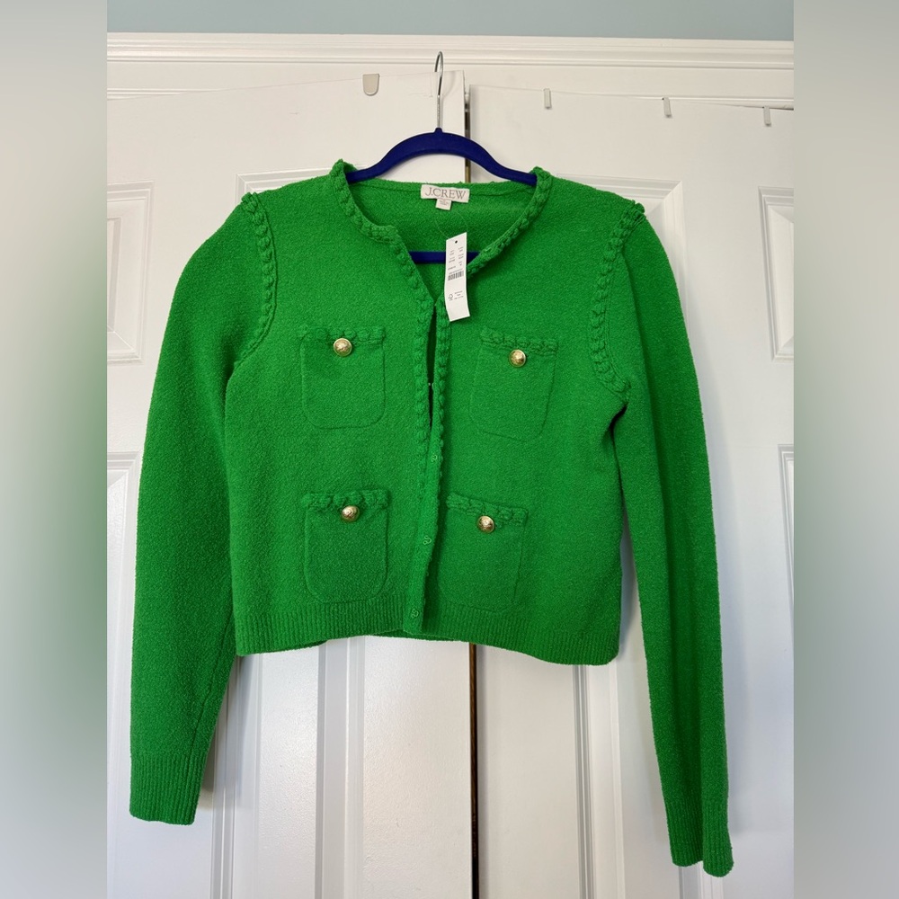 NWT J.Crew sweater lady jacket